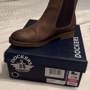 Dockers Men's Dark Brown Ankle Boots